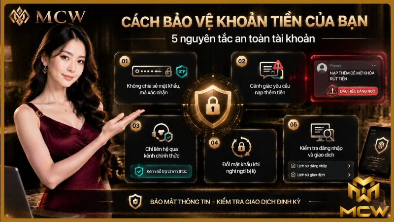 MCW minh họa cách bảo vệ khoản tiền của bạn