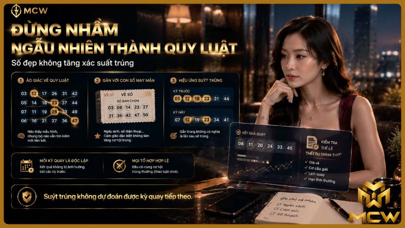 MCW minh họa đừng nhầm ngẫu nhiên thành quy luật