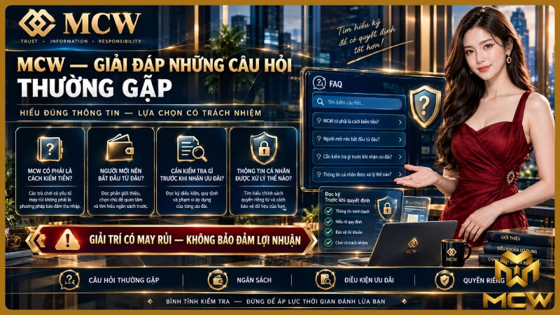 MCW minh họa giải đáp những câu hỏi thường gặp