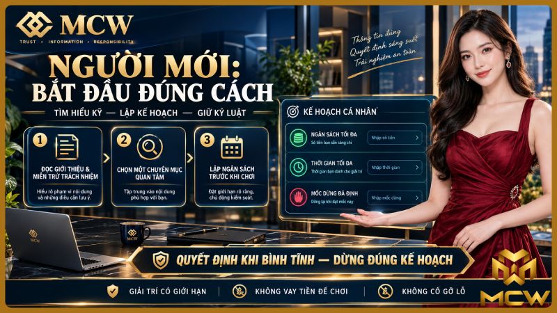 MCW minh họa người mới: bắt đầu đúng cách