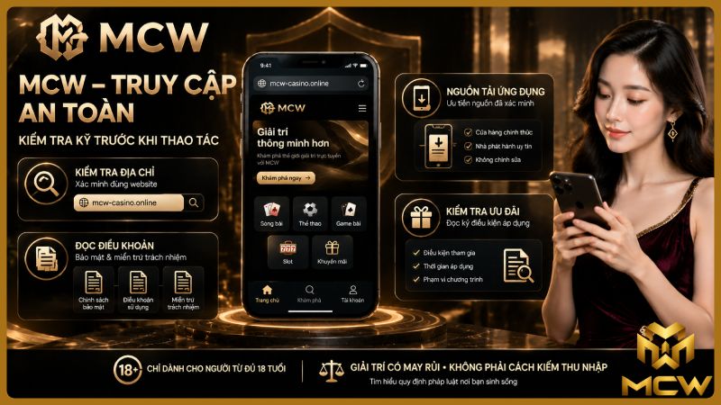 MCW minh họa truy cập an toàn: kiểm tra trước khi thao tác