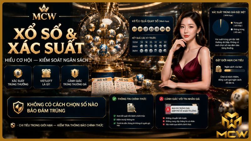 MCW minh họa xổ số và xác suất